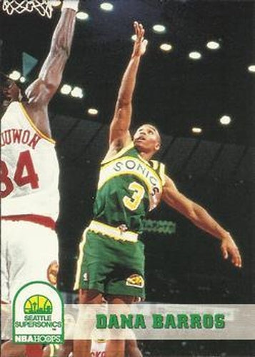 #204 Dana Barros - Seattle SuperSonics - 1993-94 Hoops Basketball