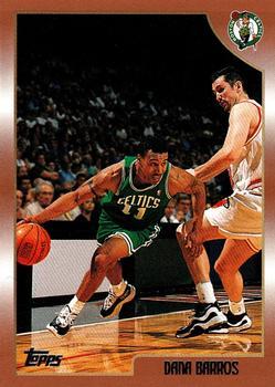 #204 Dana Barros - Boston Celtics - 1998-99 Topps Basketball