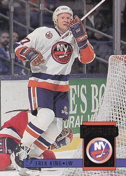 #204 Derek King - New York Islanders - 1993-94 Donruss Hockey