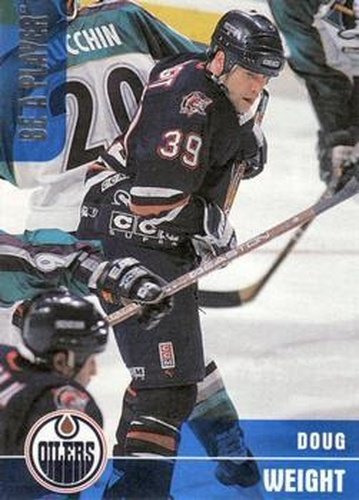 #204 Doug Weight - Edmonton Oilers - 1999-00 Be a Player Memorabilia Hockey