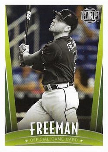 #204 Freddie Freeman - Atlanta Braves - 2017 Honus Bonus Fantasy Baseball
