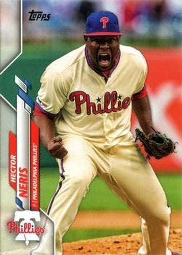 #204 Hector Neris - Philadelphia Phillies - 2020 Topps Baseball