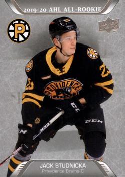 #204 Jack Studnicka - Providence Bruins - 2020-21 Upper Deck AHL Hockey