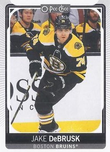 #204 Jake DeBrusk - Boston Bruins - 2021-22 O-Pee-Chee Hockey