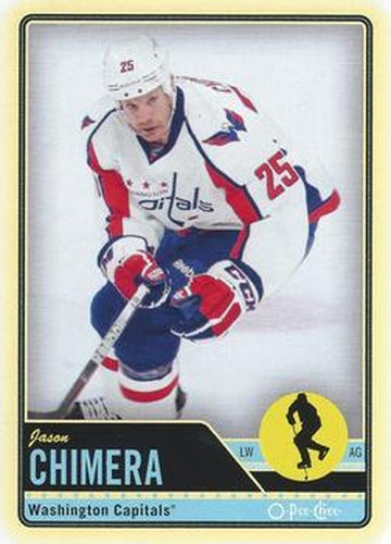 #204 Jason Chimera - Washington Capitals - 2012-13 O-Pee-Chee Hockey