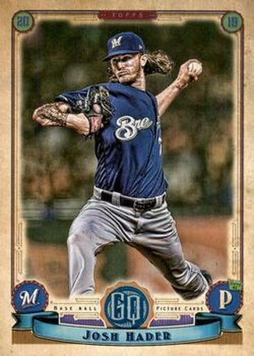 #204 Josh Hader - Milwaukee Brewers - 2019 Topps Gypsy Queen Baseball