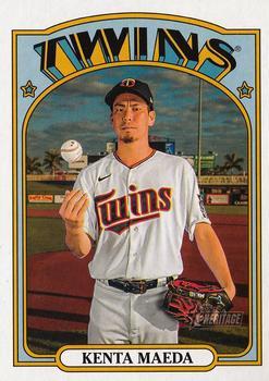 #204 Kenta Maeda - Minnesota Twins - 2021 Topps Heritage Baseball