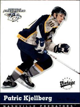 #204 Patric Kjellberg - Nashville Predators - 2000-01 Upper Deck Vintage Hockey