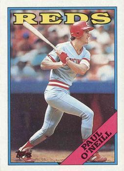 #204 Paul O'Neill - Cincinnati Reds - 1988 Topps Baseball