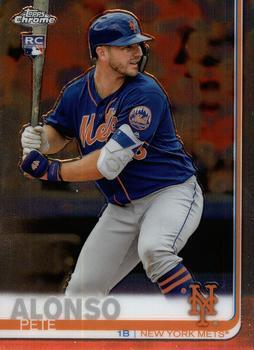 #204 Pete Alonso - New York Mets - 2019 Topps Chrome Baseball