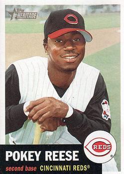 #204 Pokey Reese - Cincinnati Reds - 2002 Topps Heritage Baseball
