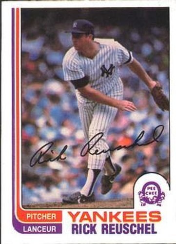 #204 Rick Reuschel - New York Yankees - 1982 O-Pee-Chee Baseball
