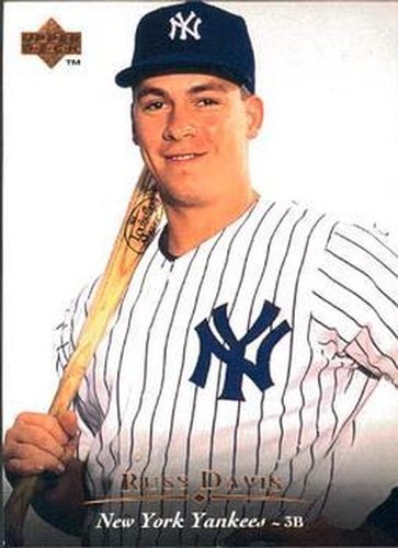 #204 Russ Davis - New York Yankees - 1995 Upper Deck Baseball