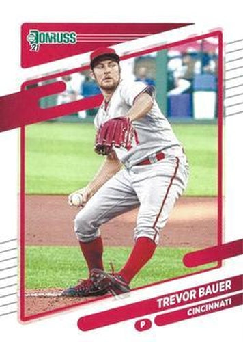 #204 Trevor Bauer - Cincinnati Reds - 2021 Donruss Baseball