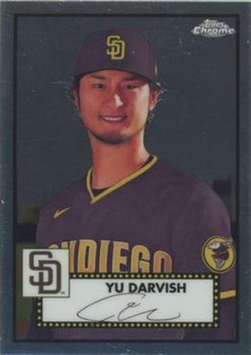 #204 Yu Darvish - San Diego Padres - 2021 Topps Chrome Platinum Anniversary Baseball
