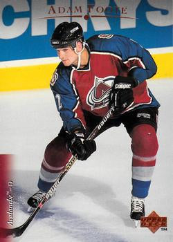 #204 Adam Foote - Colorado Avalanche - 1995-96 Upper Deck Hockey
