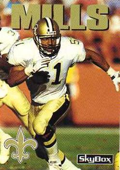 #204 Sam Mills - New Orleans Saints - 1992 SkyBox Impact Football