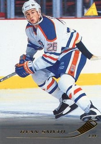 #204 Ryan Smyth - Edmonton Oilers - 1995-96 Pinnacle Hockey