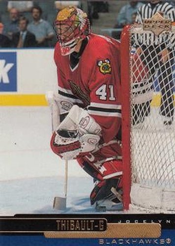 #204 Jocelyn Thibault - Chicago Blackhawks - 1999-00 Upper Deck Hockey