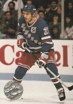 #204 John Ogrodnick - New York Rangers - 1991-92 Pro Set Platinum Hockey