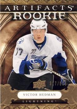 #204 Victor Hedman - Tampa Bay Lightning - 2009-10 Upper Deck Artifacts Hockey