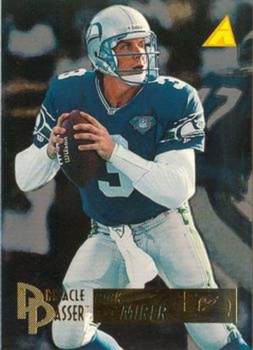 #204 Rick Mirer - Seattle Seahawks - 1995 Pinnacle Football