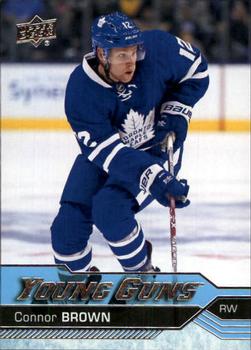 #204 Connor Brown - Toronto Maple Leafs - 2016-17 Upper Deck Hockey