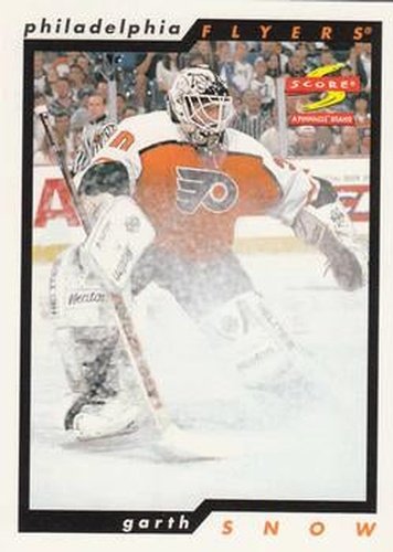#204 Garth Snow - Philadelphia Flyers - 1996-97 Score Hockey