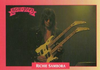 #204 Richie Sambora - 1991 Brockum Rock Cards