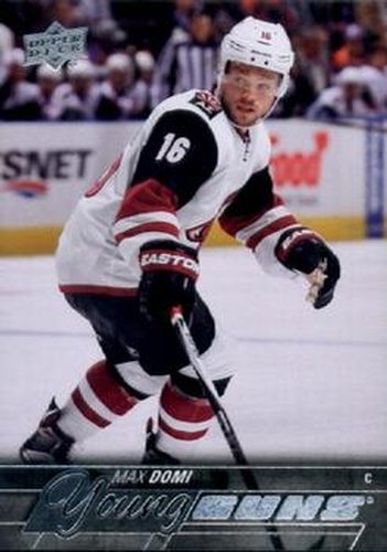 #204 Max Domi - Arizona Coyotes - 2015-16 Upper Deck Hockey