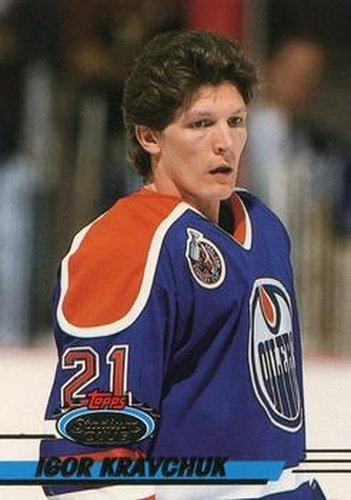 #204 Igor Kravchuk - Edmonton Oilers - 1993-94 Stadium Club Hockey