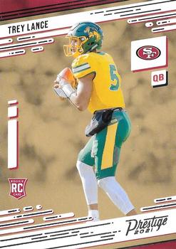 #204 Trey Lance - San Francisco 49ers - 2021 Panini Prestige Football