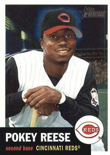 #204b Pokey Reese - Cincinnati Reds - 2002 Topps Heritage Baseball