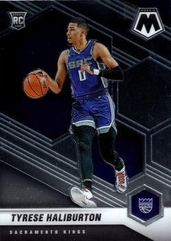 #204b Tyrese Haliburton - Sacramento Kings - 2020-21 Panini Mosaic Basketball