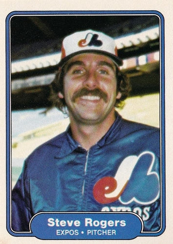 #205 Steve Rogers - Montreal Expos - 1982 Fleer Baseball