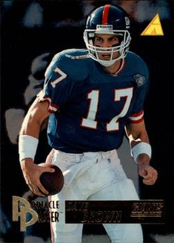 #205 Dave Brown - New York Giants - 1995 Pinnacle Football