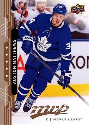 #205 Auston Matthews - Toronto Maple Leafs - 2018-19 Upper Deck MVP Hockey