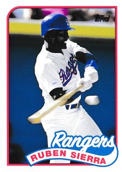 #205 Ruben Sierra - Texas Rangers - 2013 Topps Archives Baseball