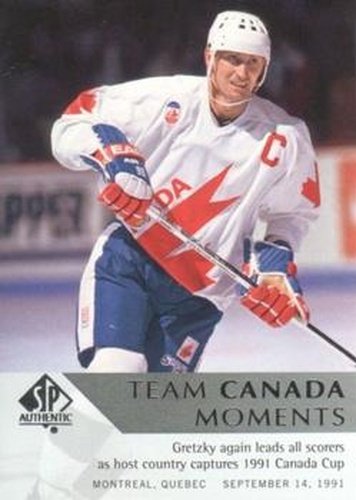 #205 Wayne Gretzky - Canada - 2012-13 SP Authentic Hockey