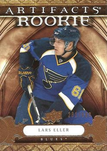 #205 Lars Eller - St. Louis Blues - 2009-10 Upper Deck Artifacts Hockey