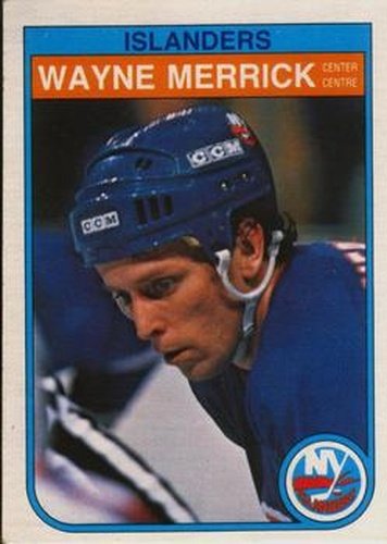 #205 Wayne Merrick - New York Islanders - 1982-83 O-Pee-Chee Hockey