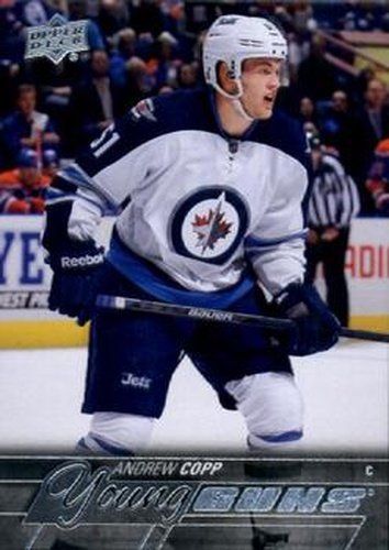 #205 Andrew Copp - Winnipeg Jets - 2015-16 Upper Deck Hockey