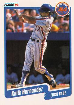 #205 Keith Hernandez - New York Mets - 1990 Fleer USA Baseball