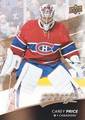#205 Carey Price - Montreal Canadiens - 2017-18 Upper Deck MVP Hockey