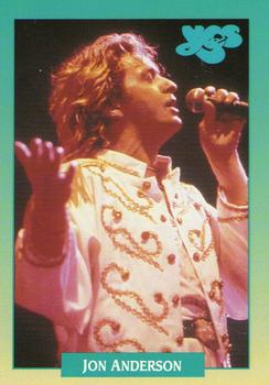 #205 Jon Anderson - 1991 Brockum Rock Cards