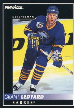 #205 Grant Ledyard - Buffalo Sabres - 1992-93 Pinnacle Canadian Hockey