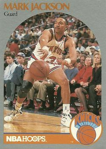 #205 Mark Jackson - New York Knicks - 1990-91 Hoops Basketball