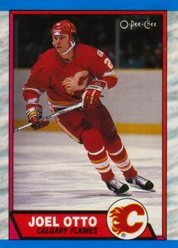 #205 Joel Otto - Calgary Flames - 1989-90 O-Pee-Chee Hockey