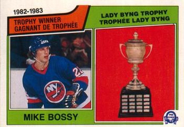 #205 Mike Bossy - New York Islanders - 1983-84 O-Pee-Chee Hockey