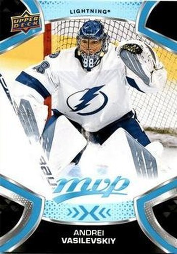 #205 Andrei Vasilevskiy - Tampa Bay Lightning - 2021-22 Upper Deck MVP Hockey